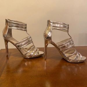 Silver Aldo Shoes size 7
